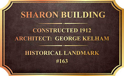 building plaques, bronze building plaques, bronze building plaque