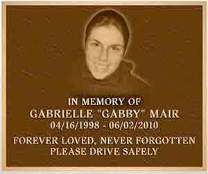 imagecasting bronze memorial plaque