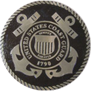 cast bronze coast guard seals, bronze coast guard seals